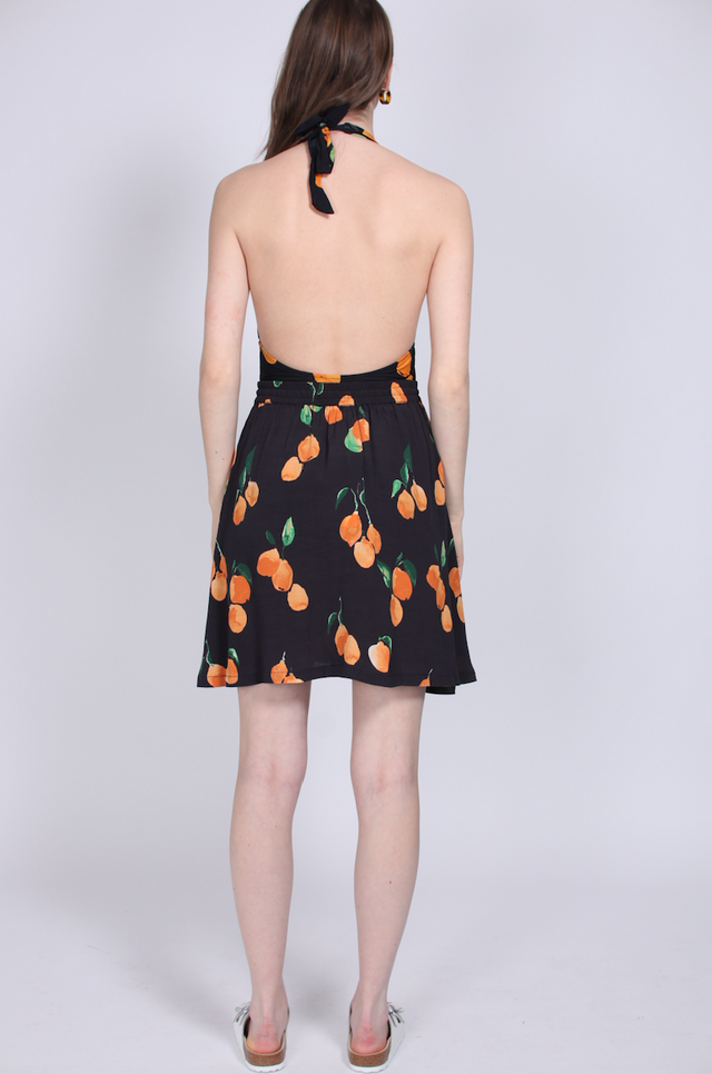 Sine Skirt - Oranges aop - Just Female - Skjørt - VILLOID.no