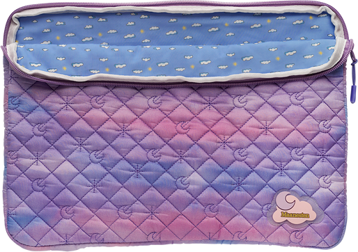 Computer Sleeve 13" - Moon And Stars Purple