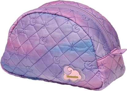 Makeup Bag Medium - Moon And Stars Purple