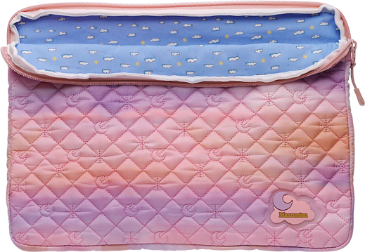 Computer Sleeve 13" - Moon And Stars Rose