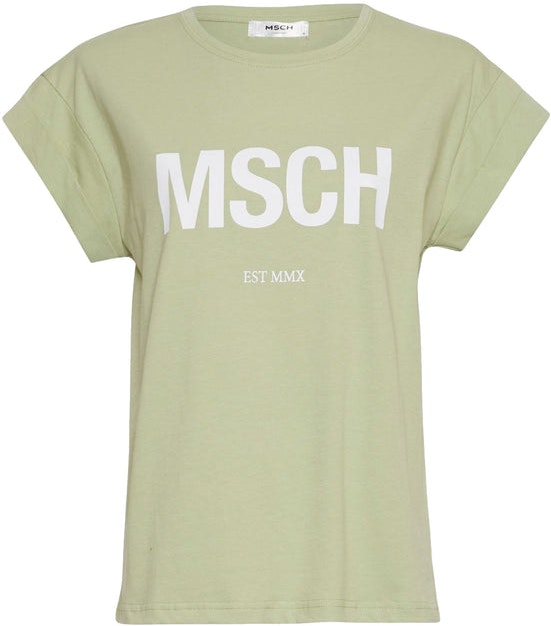Alva MSCH STD Seasonal Tee - Reseda/White