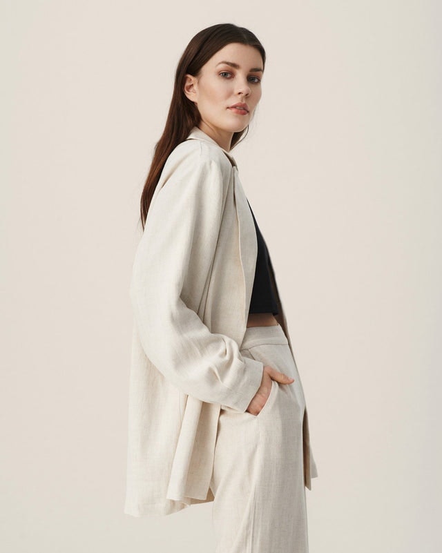 Mariet Blazer - Wood Ash