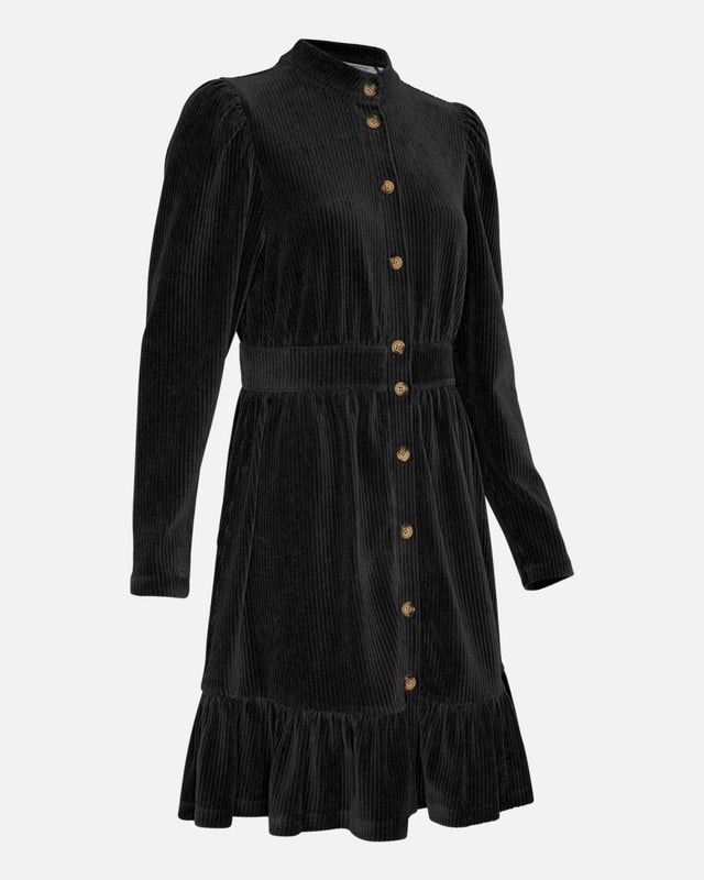 Otina Florina Shirt Dress - Black Beauty