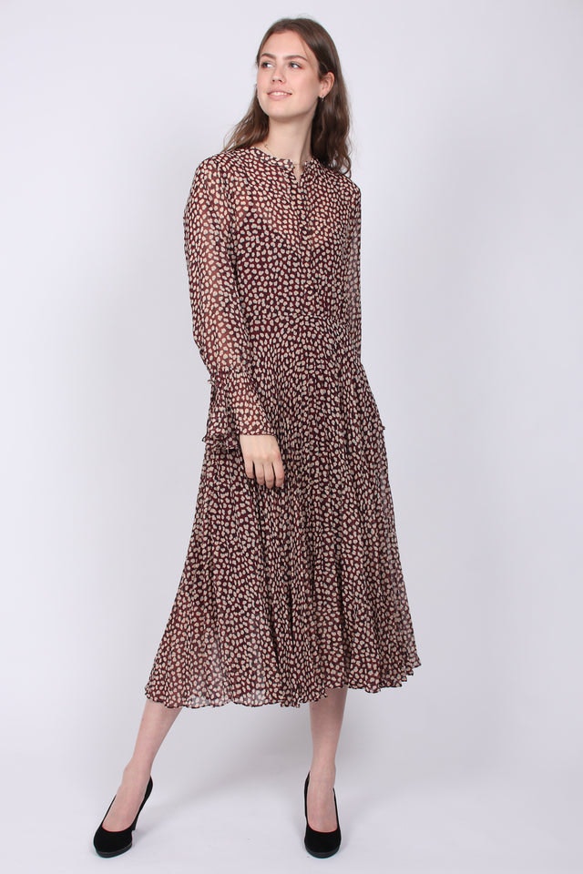 Anita LS Maxi Dress - Port Royale - Second Female - Kjoler - VILLOID.no