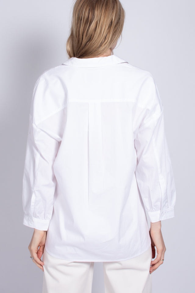 Paras SS Shirt - White - Second Female - T-skjorter & Topper - VILLOID.no