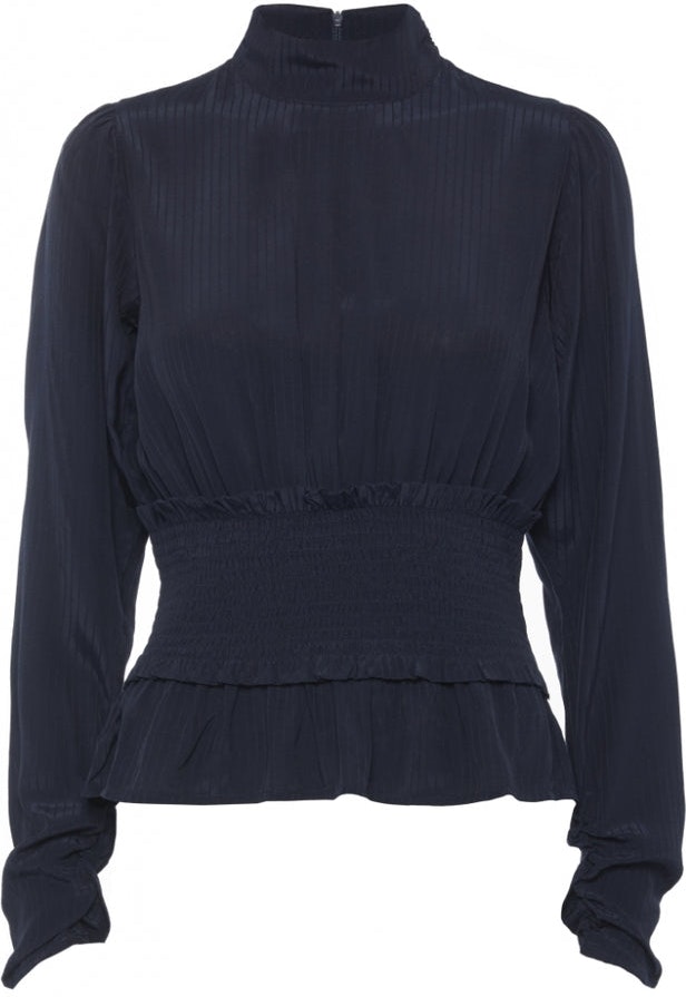 Easton Top - Dark Navy - NORR - T-skjorter & Topper - VILLOID.no