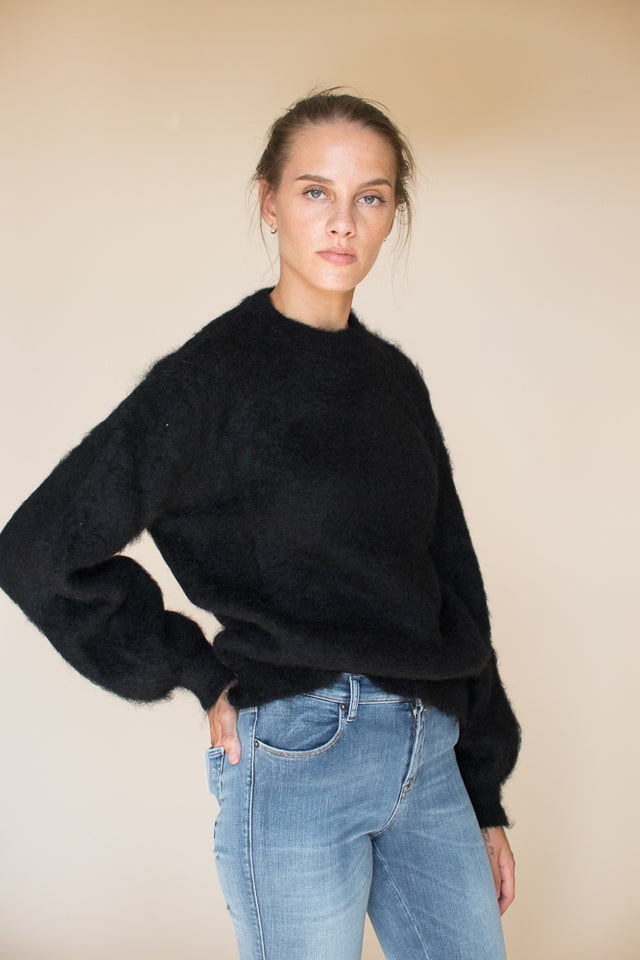 Mohair Knit - Black - MAUD - Gensere - VILLOID.no