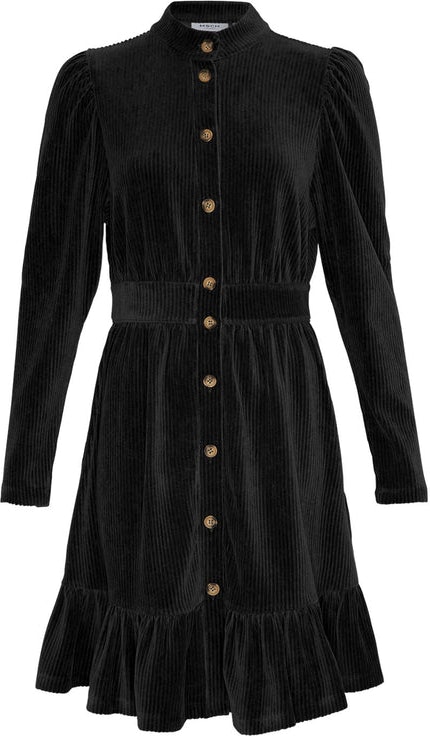 Otina Florina Shirt Dress - Black Beauty