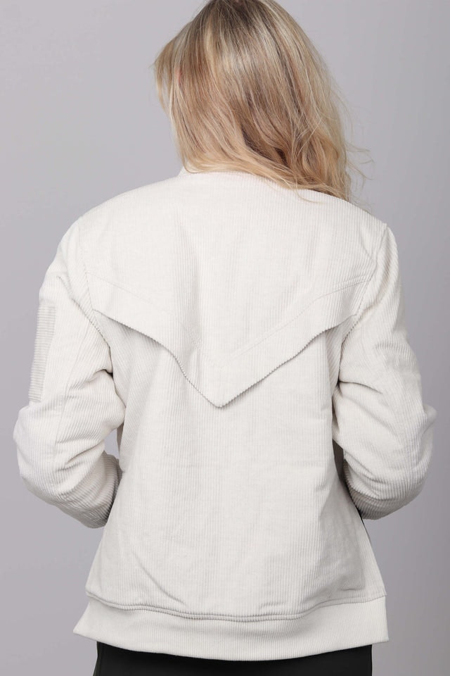 Biano Bomber - White Cotton - IBEN - Jakker - VILLOID.no