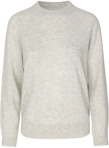Boston O-Neck - White Mel