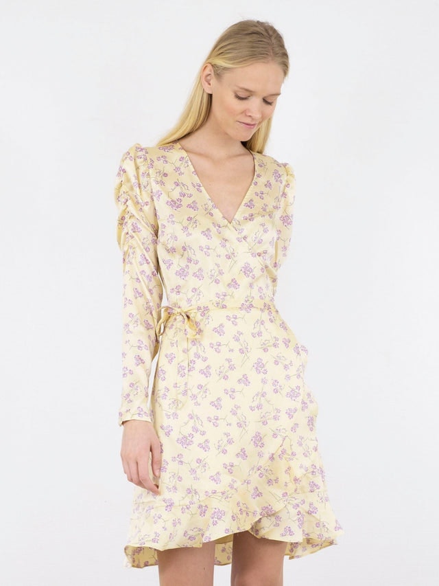 Reeva Sunny Spring Dress - Light Yellow