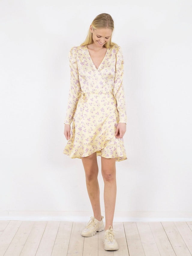 Reeva Sunny Spring Dress - Light Yellow