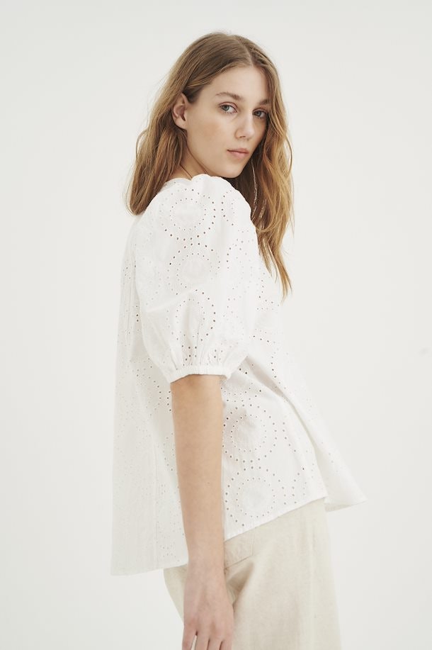 HarleneIW Debby Blouse - Pure White
