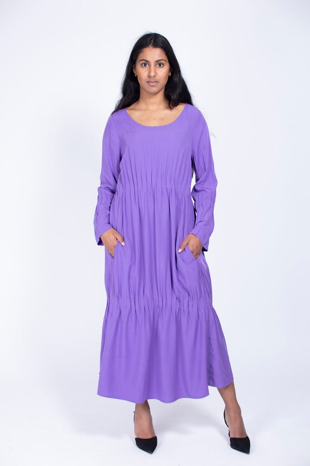Ester soliddress - Lilac - Line of Oslo - Kjoler - VILLOID.no