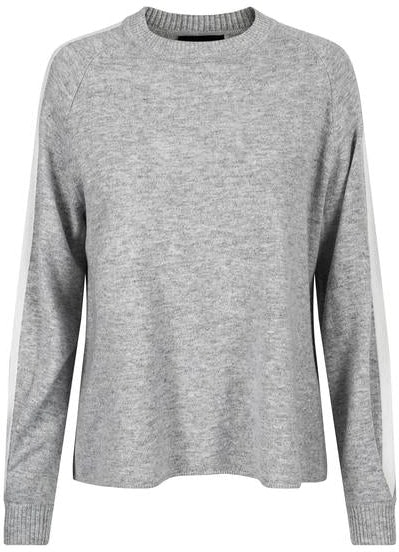 Micky Wool Sweater - Huskey Grey - Ella & il - Gensere - VILLOID.no