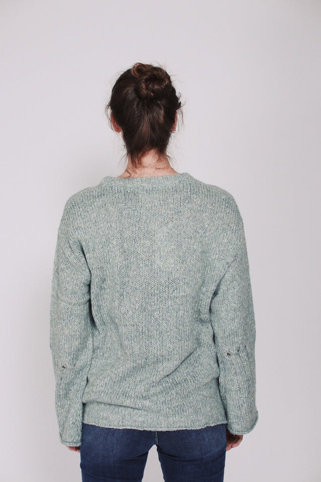 Fifi sweater - Green - Line of Oslo - Gensere - VILLOID.no