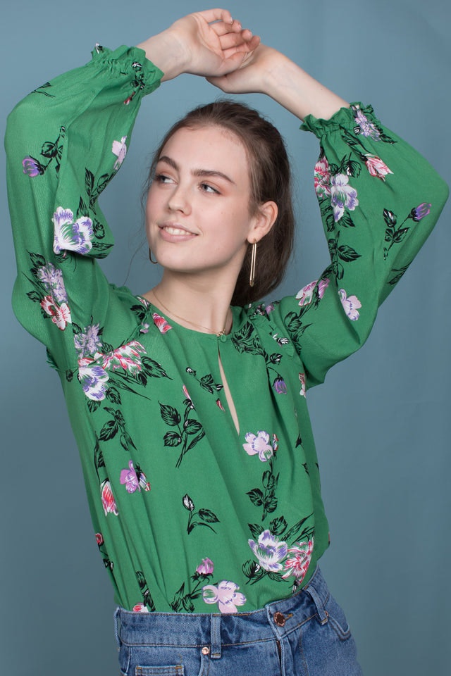 Ronja Blouse - Jelly Bean - Second Female - Bluser & Skjorter - VILLOID.no