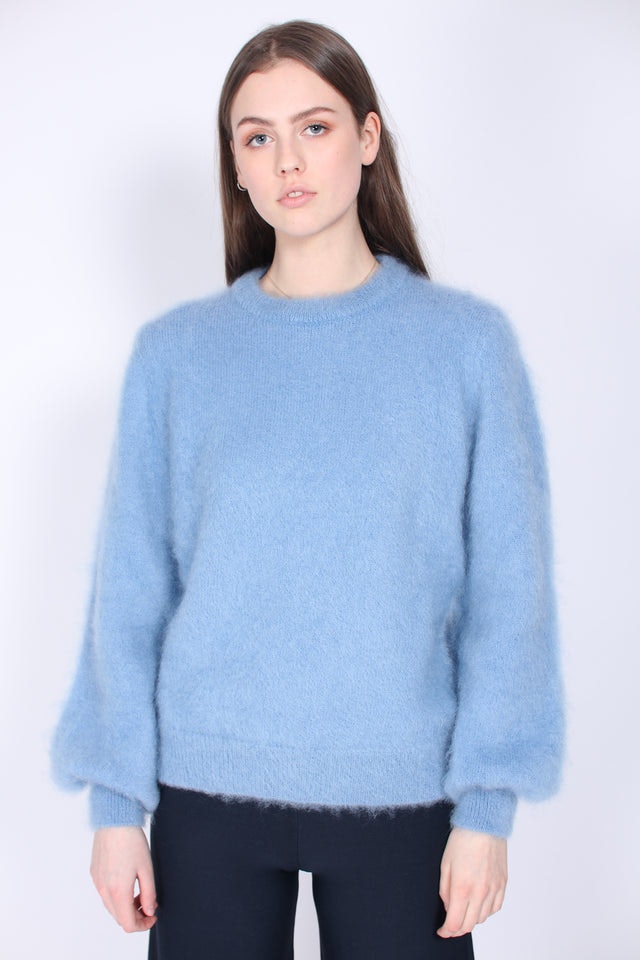 Mohair Knit - Xenon Blue - MAUD - Gensere - VILLOID.no