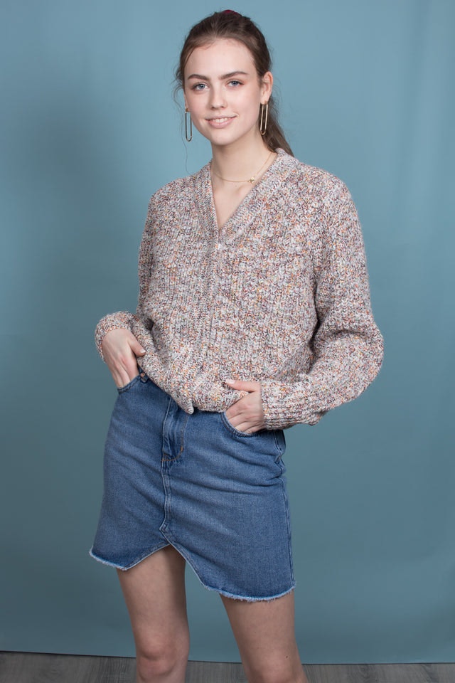 Agnete Knit Cardigan - Off White - Second Female - Gensere - VILLOID.no