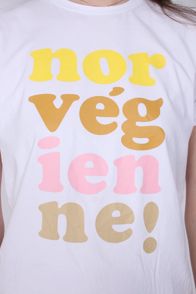 Norvegienne T-Shirt - Aspen Gold - MAUD - T-skjorter & Topper - VILLOID.no