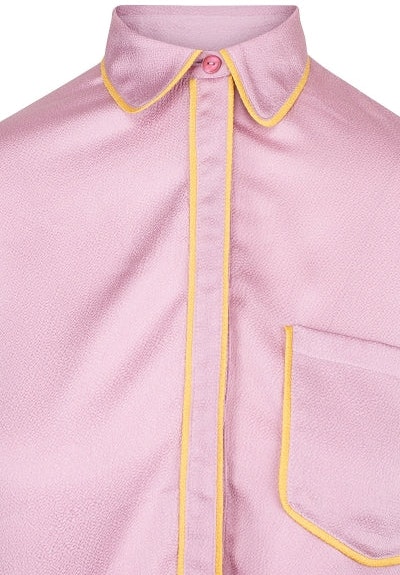 Crepe Shirt - Pink Nectar - MAUD - T-skjorter & Topper - VILLOID.no