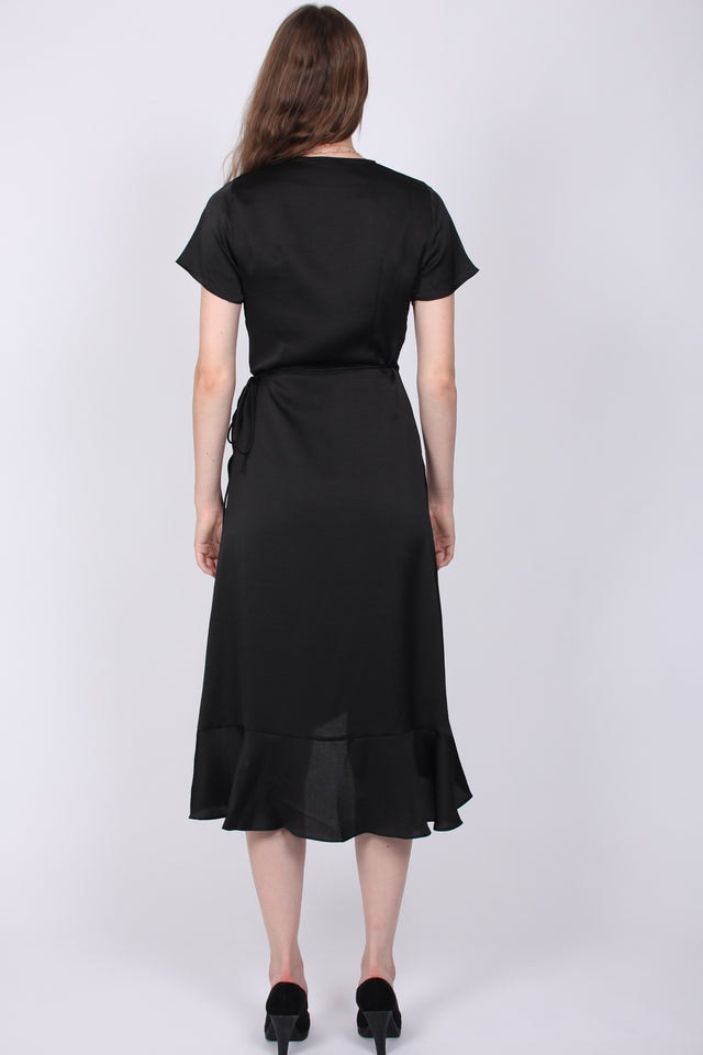 Magga Solid Dress - Black - Neo Noir - Kjoler - VILLOID.no