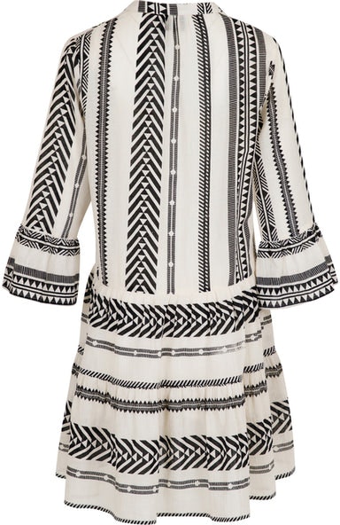 Gunvor Aztec Dress - Black - Neo Noir - Kjoler - VILLOID.no