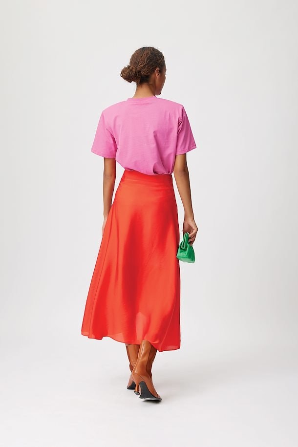 LuellaGZ HW Wrap Skirt - Red Alert