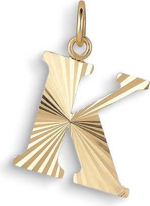 Reflection Letters Gold - K