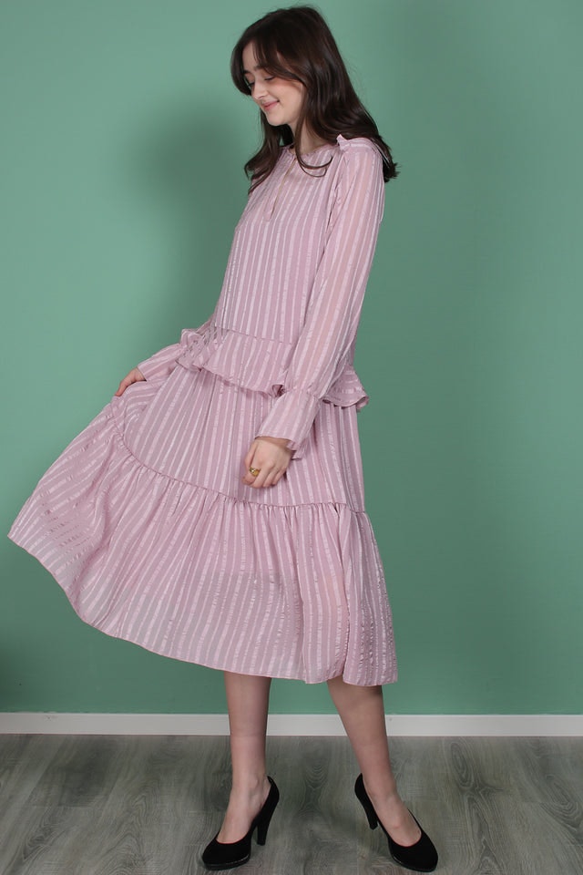 Honey midi dress - Fair Orchid - Second Female - Kjoler - VILLOID.no