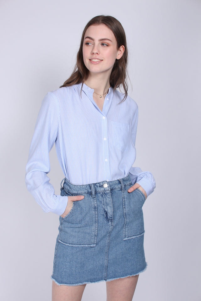 Blake Shirt - Kentucky Blue - Second Female - Bluser & Skjorter - VILLOID.no