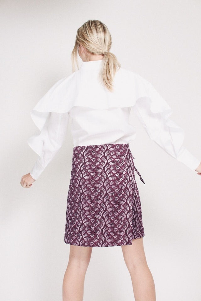 Cape Shirt - White - MAUD - Bluser & Skjorter - VILLOID.no