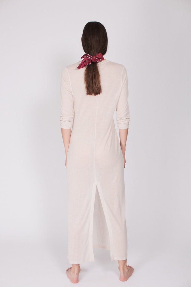 The Sweater Dress - Natural White - AWAN - Loungewear - VILLOID.no