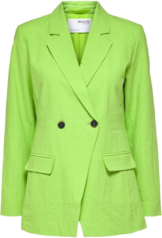 Malvina-Ida LS Blazer - Greenery