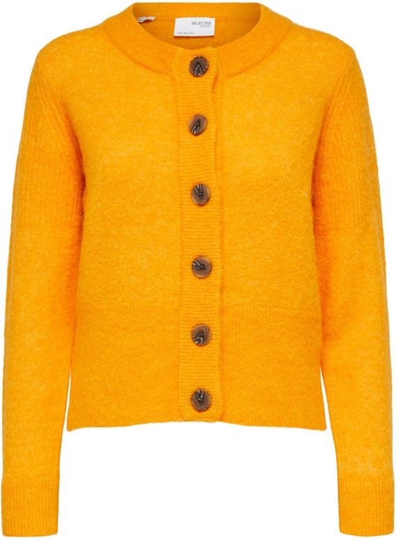 Sia LS Knit Cardigan - Iceland Poppy Melange