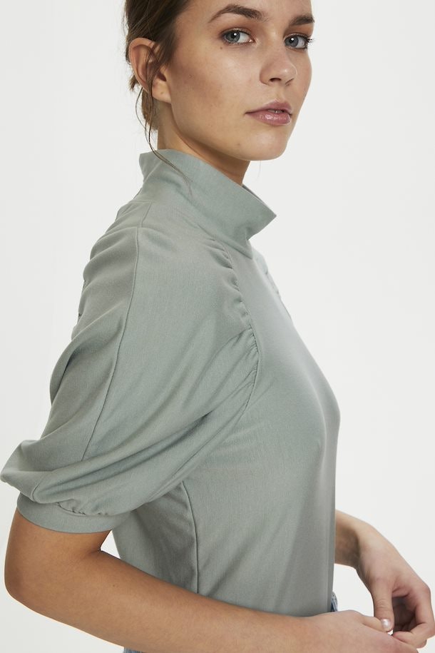 RifaGZ SS Turtleneck - Slate Gray