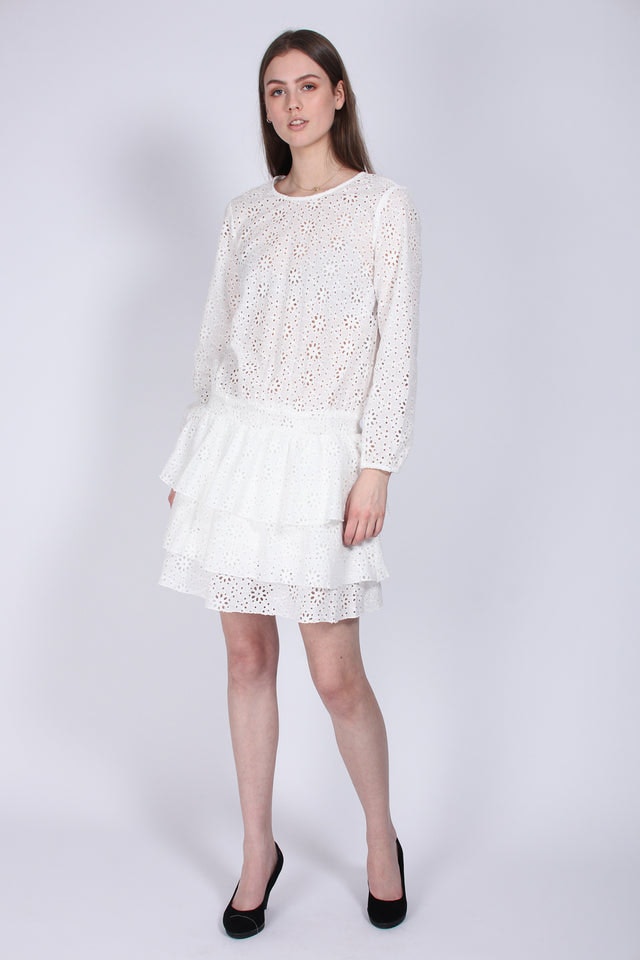 Mini lacedress - creme - Line of Oslo - Kjoler - VILLOID.no