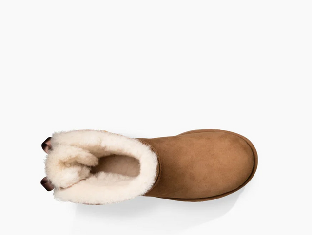 W Mini Bailey Bow II - Chestnut - Ugg - Sko - VILLOID.no