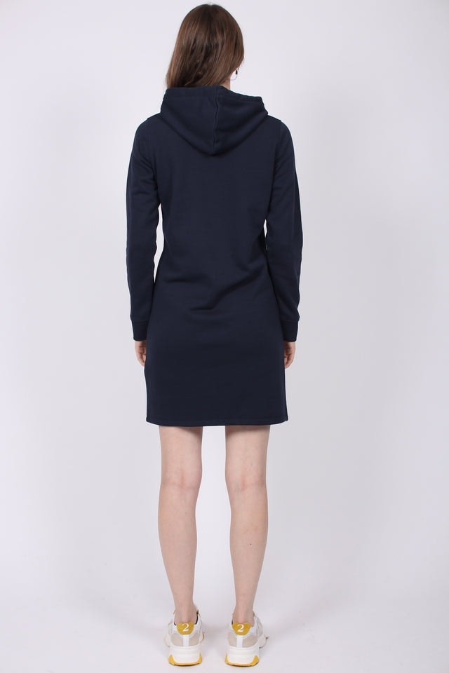 Gant N.H Hoodie dress - Evening Blue - GANT - Kjoler - VILLOID.no