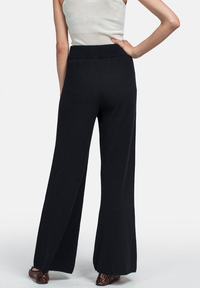 Wool Lounge Pants - Black - Pierre Robert x Jenny Skavlan - Bukser & Shorts - VILLOID.no