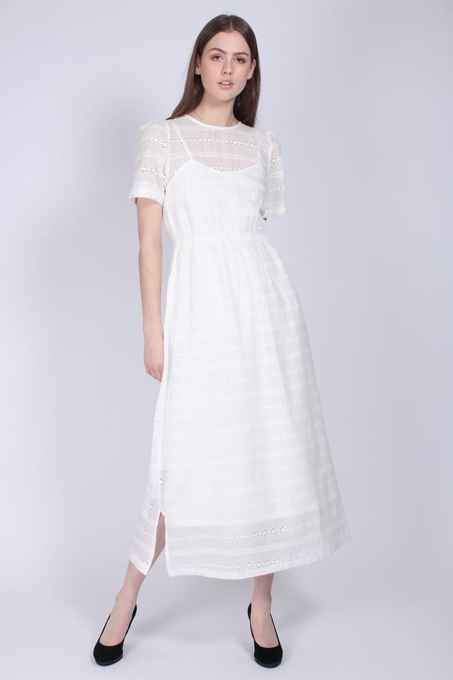 Alice lacedress - creme - Line of Oslo - Kjoler - VILLOID.no