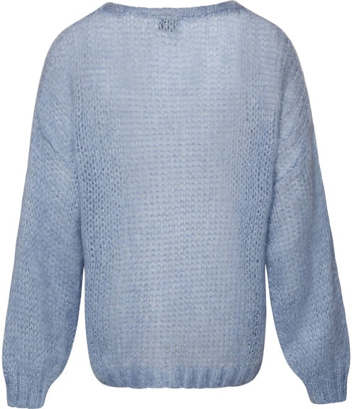 Delta Knit Sweater - Light Blue