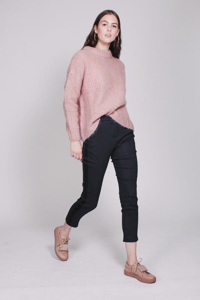 Kylie Crop - Navy Night - FiveUnits - Bukser & Shorts - VILLOID.no