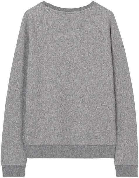 Gant Shield Logo C-neck Sweat - Grey Melange - GANT - Gensere - VILLOID.no