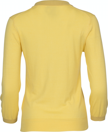 Ursula Knit Polo - Sunshine - Second Female - Gensere - VILLOID.no