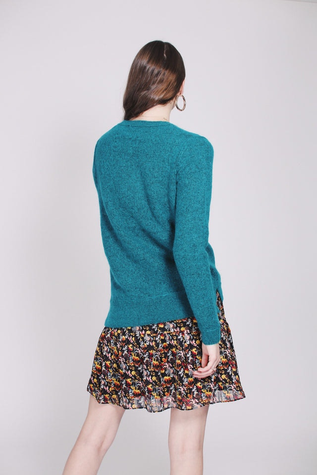 Brook Knit Raw O-neck - Fanfare - Second Female - Gensere - VILLOID.no