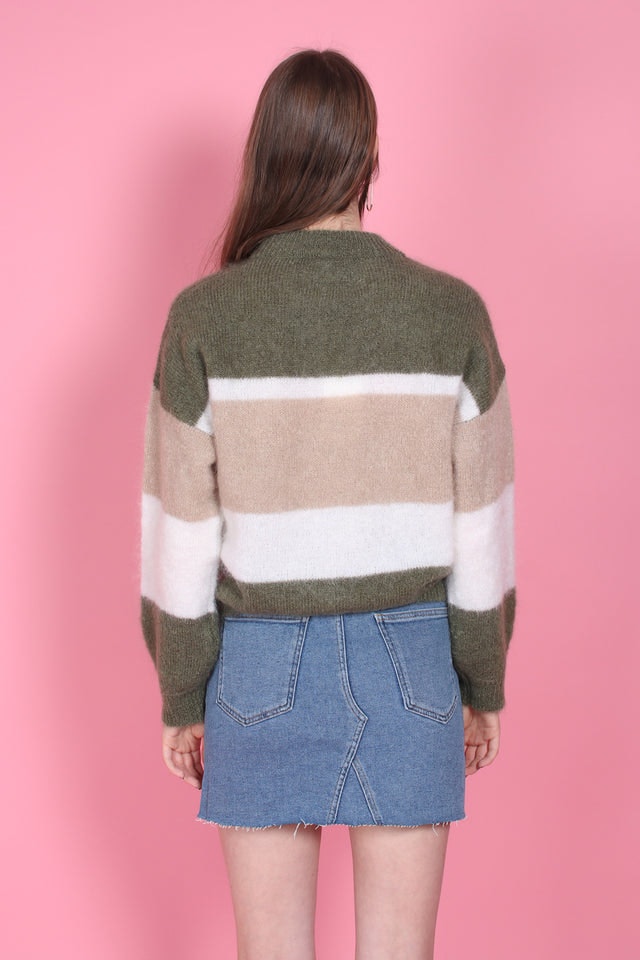 Albert sweater khaki - IBEN - Gensere - VILLOID.no