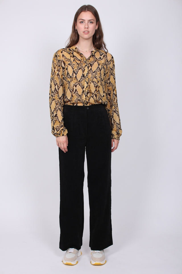 Boyas MW Trousers - Black - Second Female - Bukser & Shorts - VILLOID.no