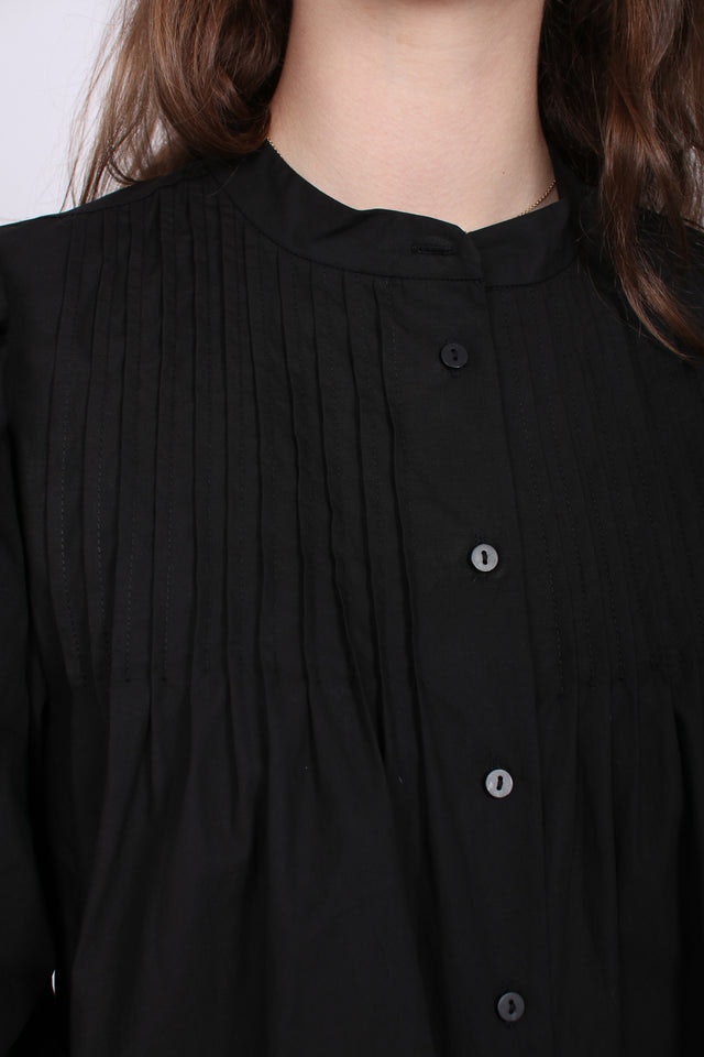 Ula Shirt - Black - Second Female - Bluser & Skjorter - VILLOID.no
