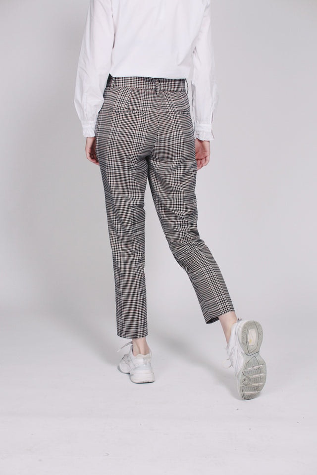Binjo HW Trousers - Off White - Second Female - Bukser & Shorts - VILLOID.no